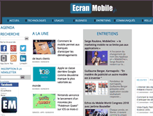 Tablet Screenshot of ecranmobile.fr